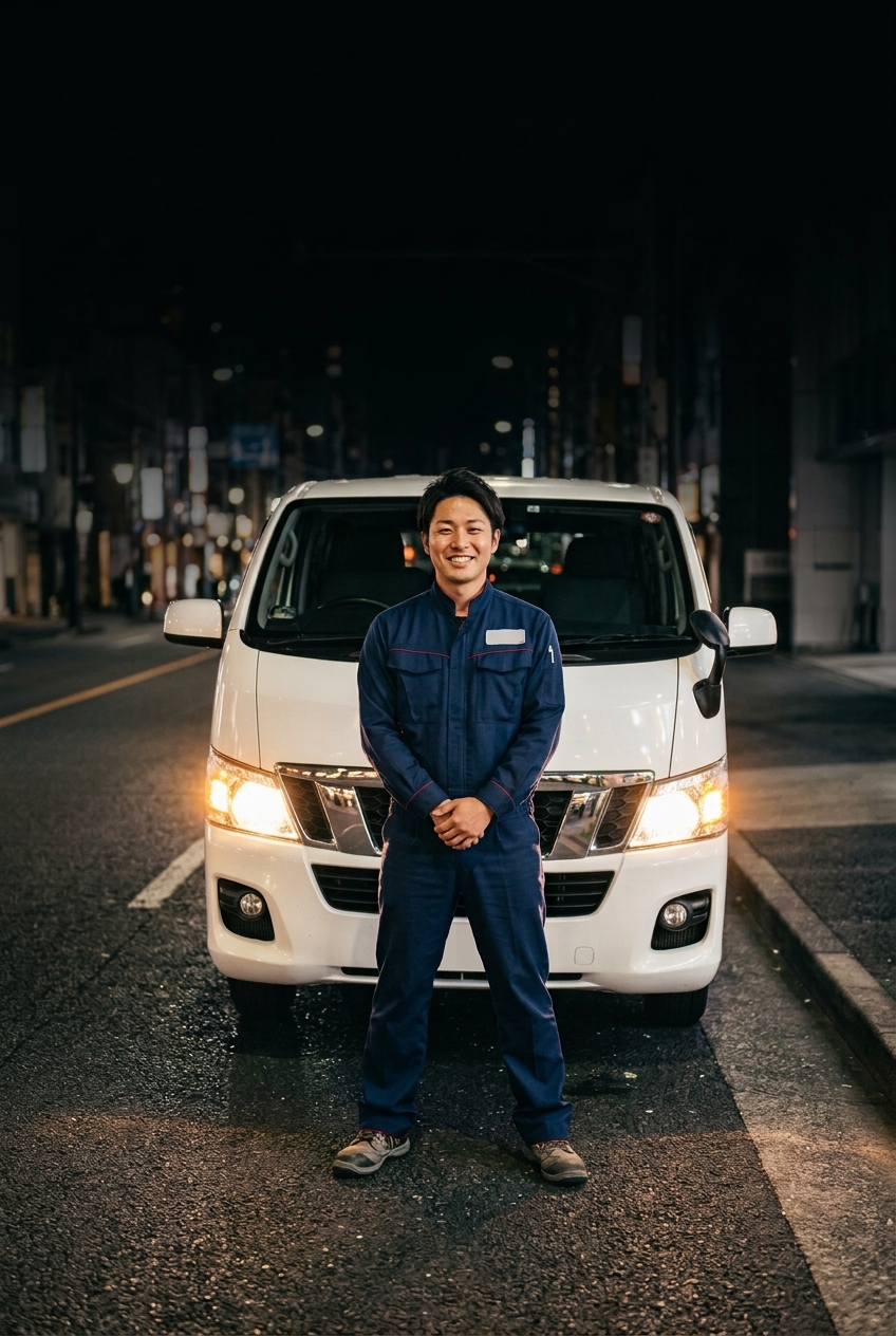 バッテリー上がり・鍵のトラブル、電話一本で駆けつけます