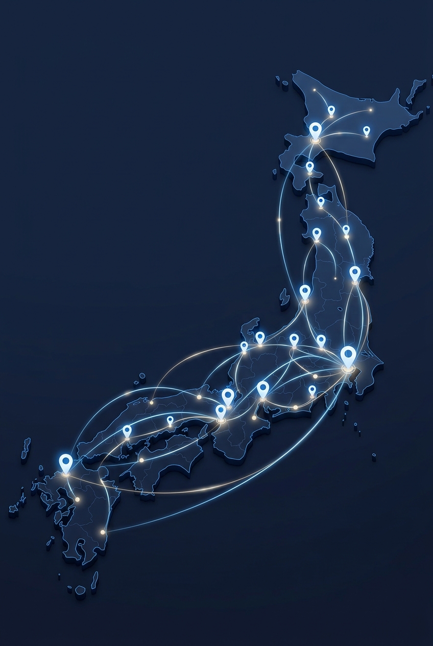 対応エリア広域！どこでも駆けつけます